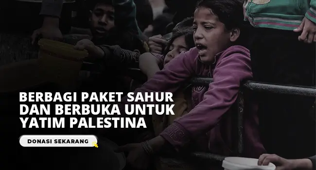 Paken Makan dan Berbuka untuk Palestina