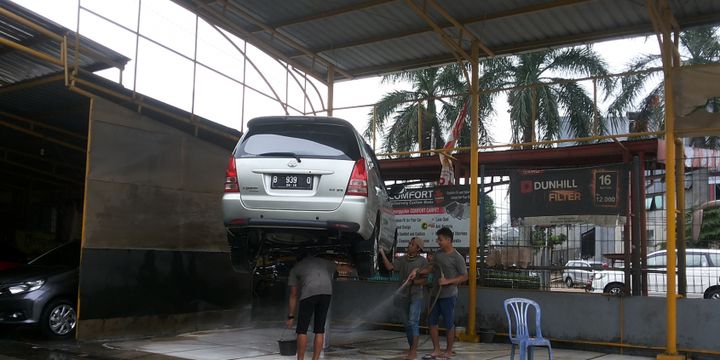 usaha cuci mobil