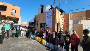 6000 Liter Air Bersih Untuk Warga Gaza, Palestina.