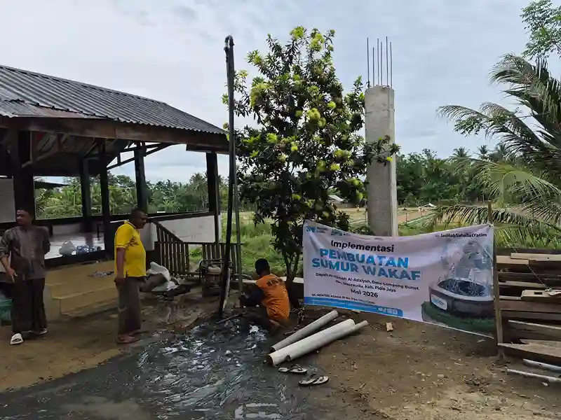 Wakaf Sumur Sahabat Yatim