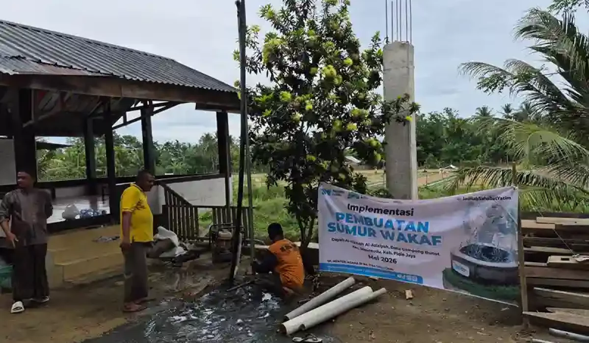 Wakaf Sumur Sahabat Yatim