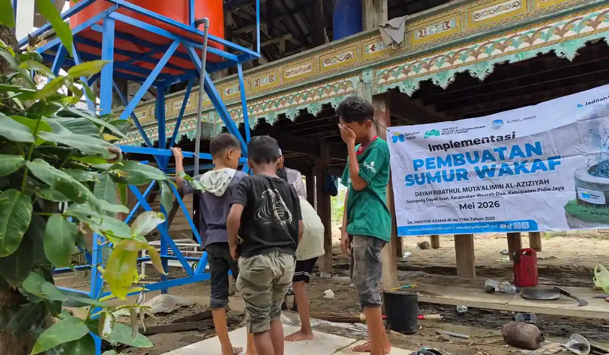 Program Wakaf Sumur Sahabat Yatim