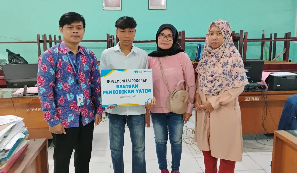 bantuan pendidikan Sahabat Yatim